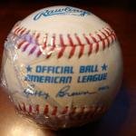 Joe DiMaggio Signed Autographed Yankees American League Baseball